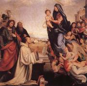 Fra Bartolommeo Vision of St.Bernard oil painting reproduction